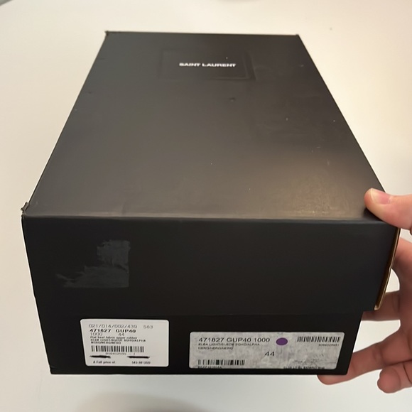 Saint Laurent Distressed Logo Sneaker 11/44 - Picture 7 of 8